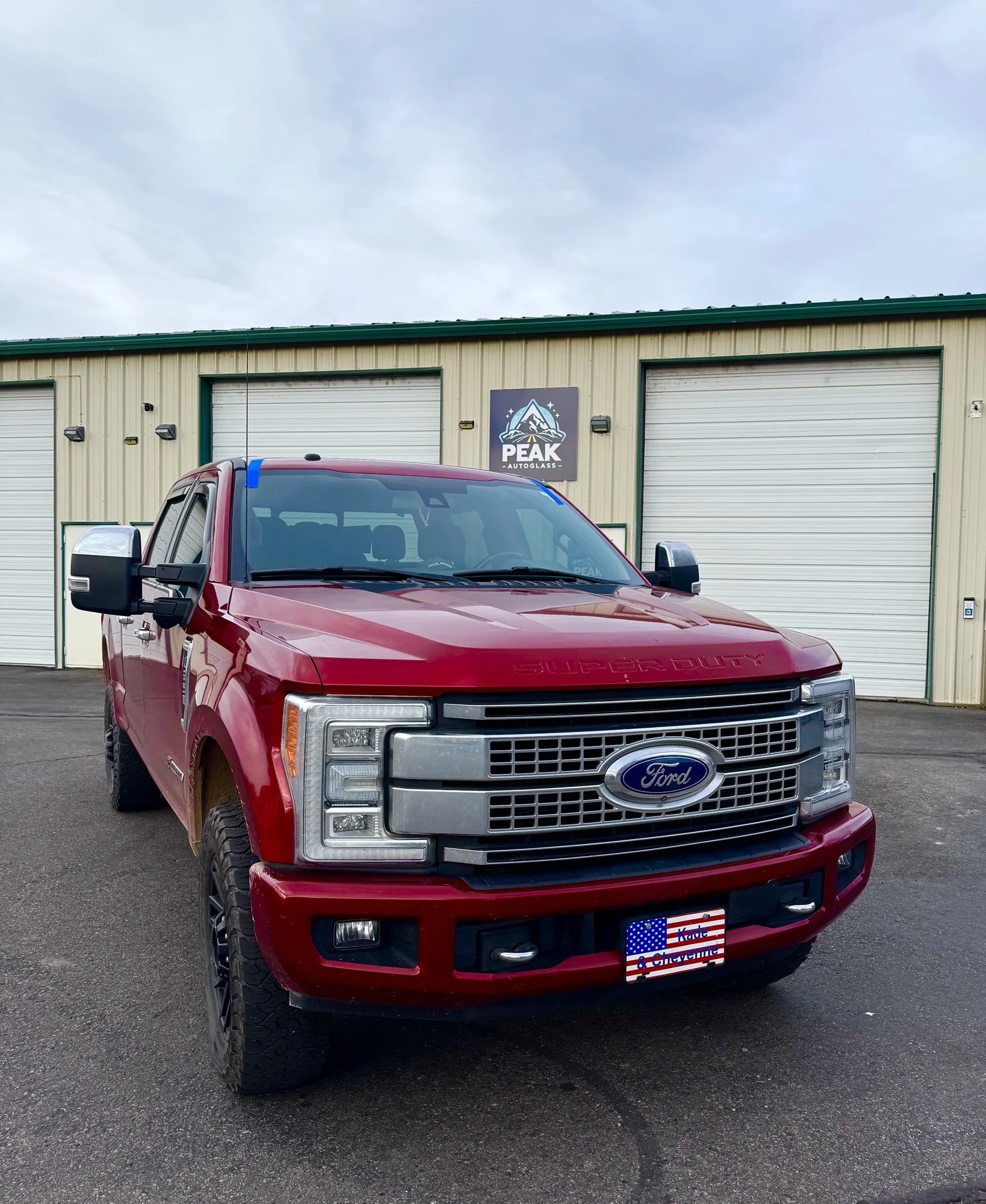 Ford Super Duty at Peak Auto Glass
