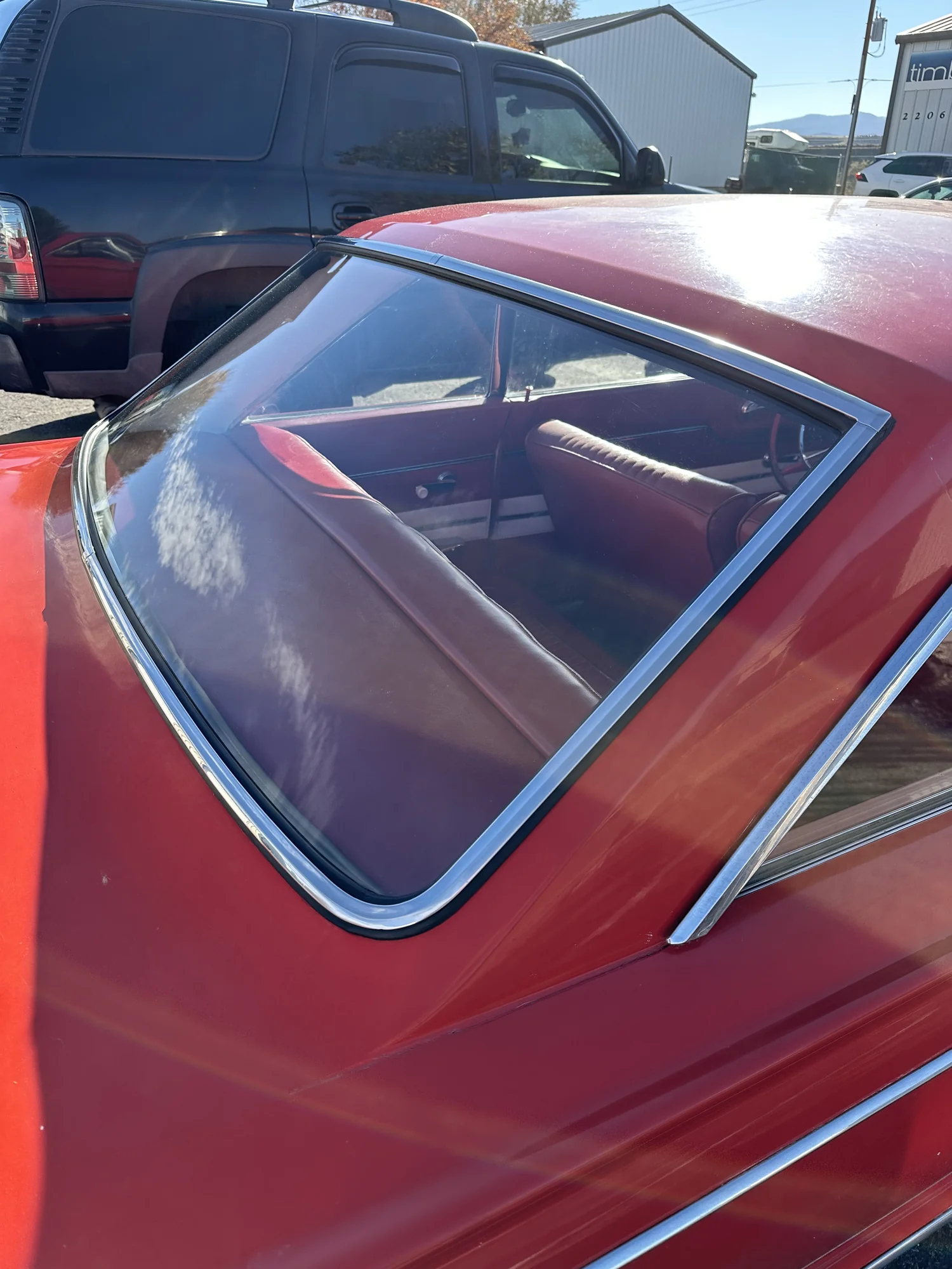 Classic car window replacement
